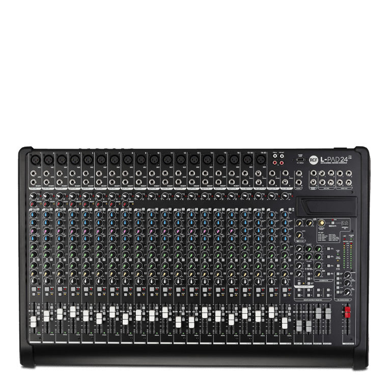 RCF L-PAD 24 CX USB 24 Channel Mixing Console with Effects 24CXUSB *