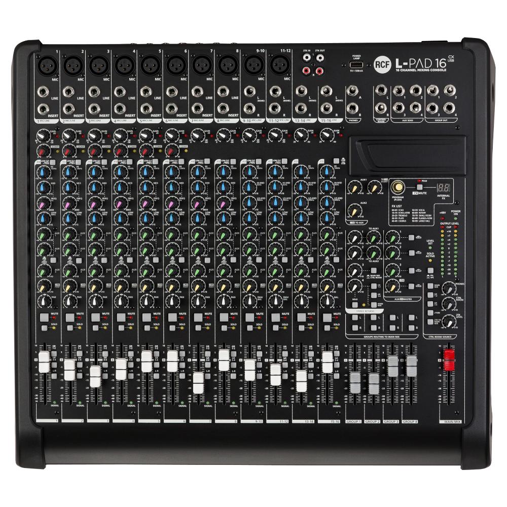 L-PAD 16CX CHANNEL MIXING CONSOLE EFFECTS -
