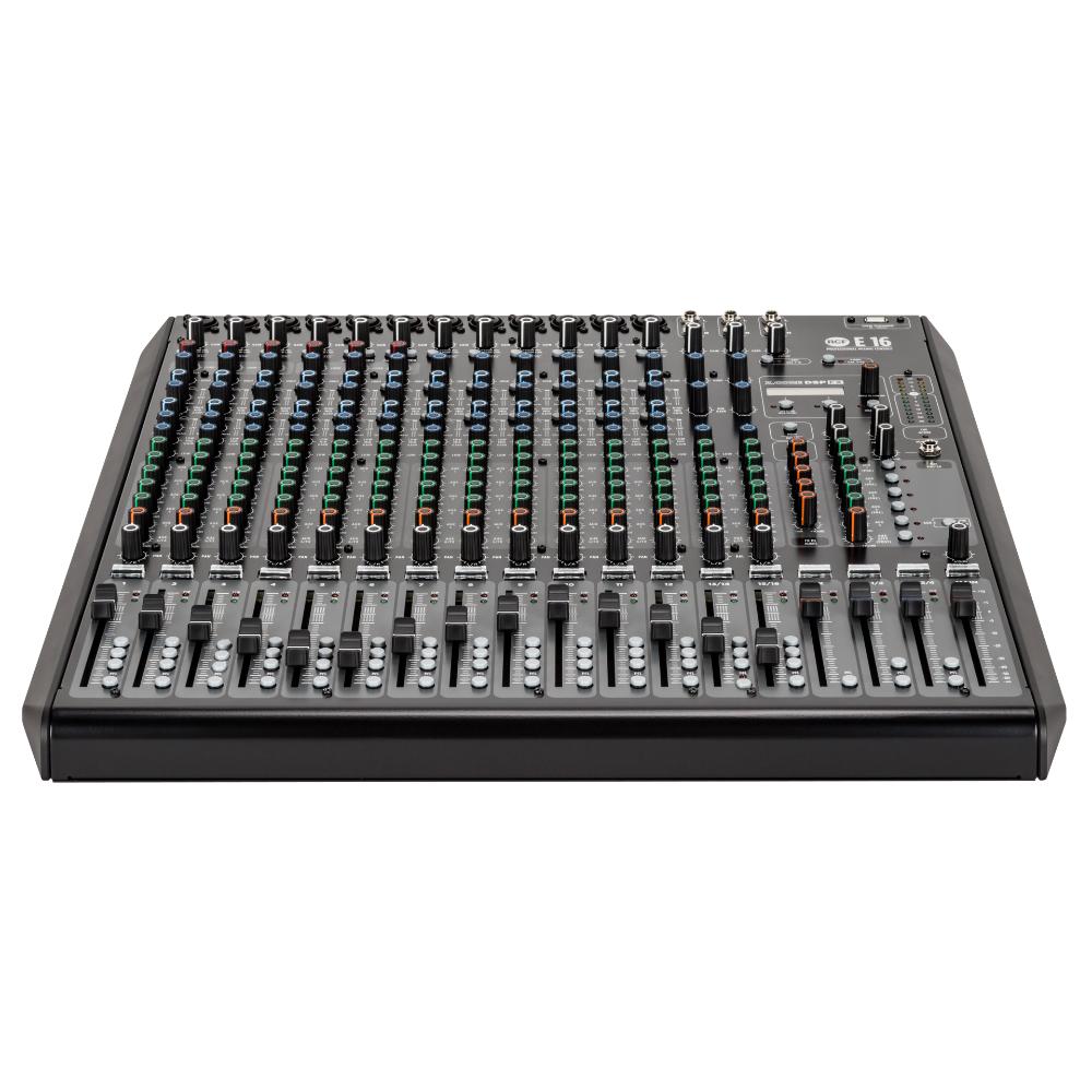 E 16 16-CHANNEL MIXING CONSOLE WITH EFFECTS EQs -